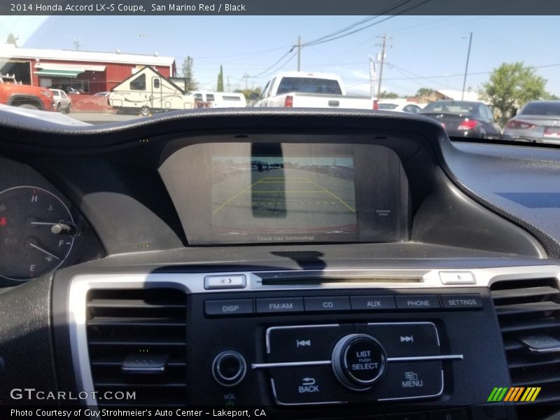 San Marino Red / Black 2014 Honda Accord LX-S Coupe