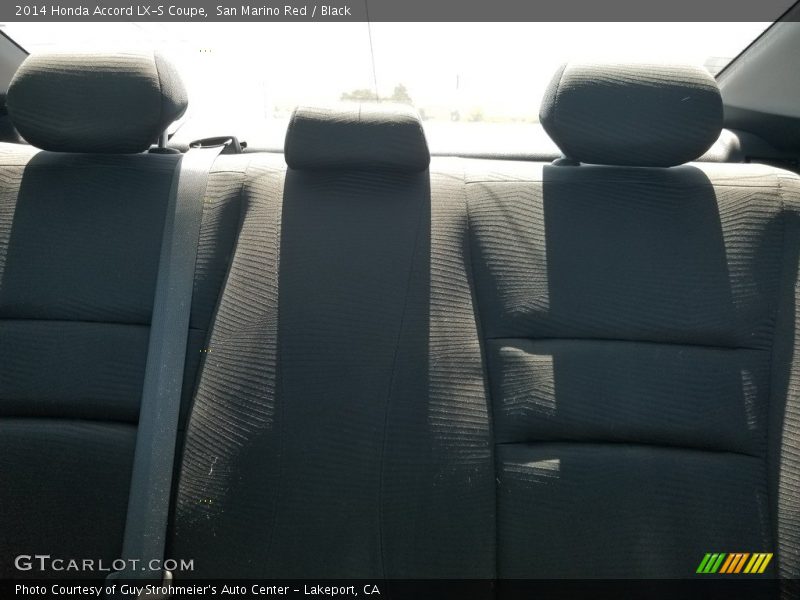 San Marino Red / Black 2014 Honda Accord LX-S Coupe