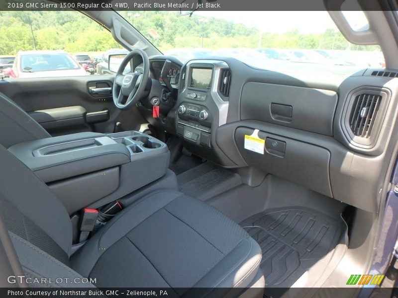  2019 Sierra 1500 Regular Cab 4WD Jet Black Interior