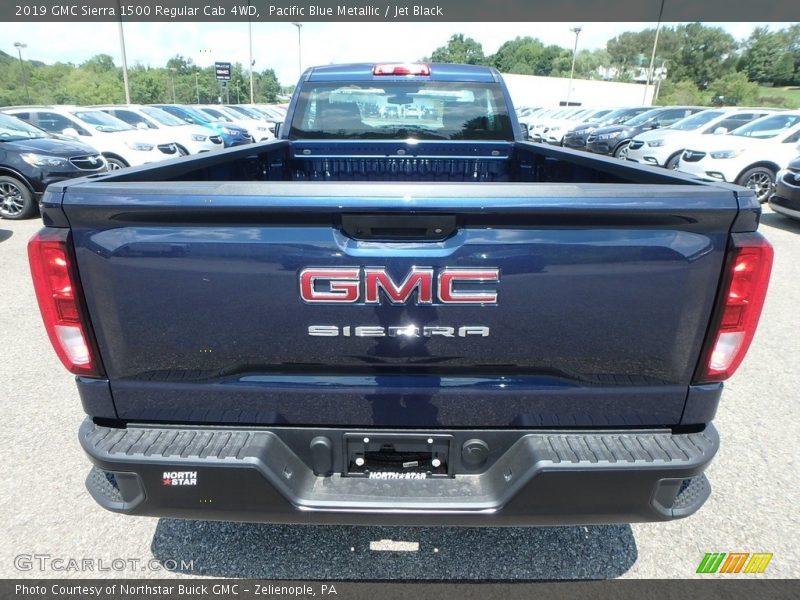 Pacific Blue Metallic / Jet Black 2019 GMC Sierra 1500 Regular Cab 4WD