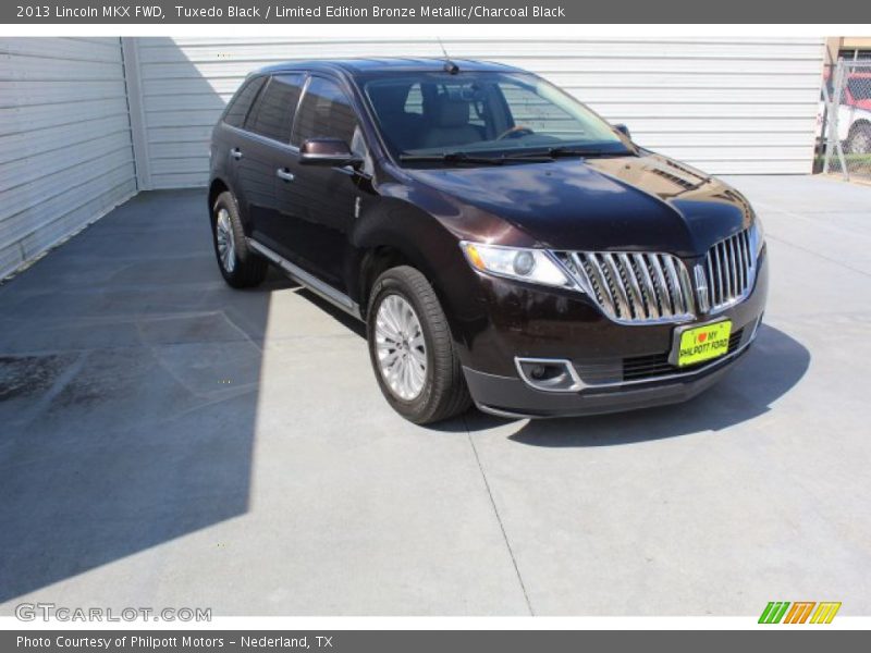 Tuxedo Black / Limited Edition Bronze Metallic/Charcoal Black 2013 Lincoln MKX FWD