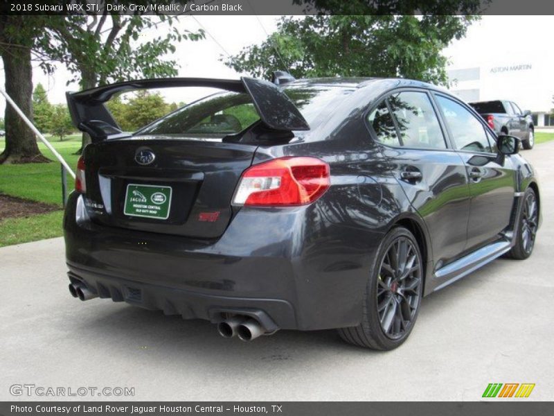 Dark Gray Metallic / Carbon Black 2018 Subaru WRX STI