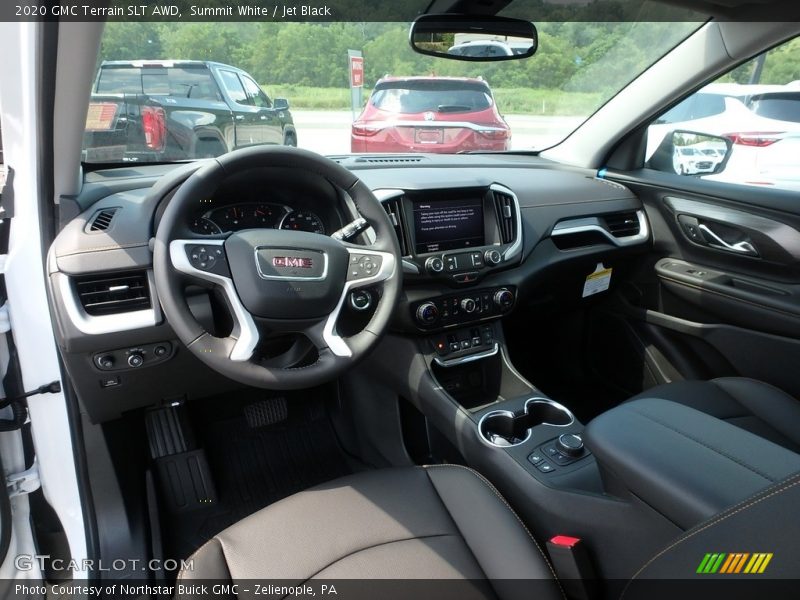 Summit White / Jet Black 2020 GMC Terrain SLT AWD