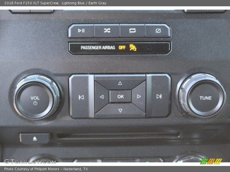 Lightning Blue / Earth Gray 2018 Ford F150 XLT SuperCrew