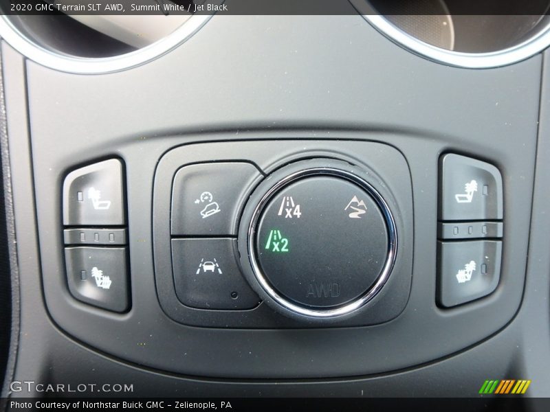 Summit White / Jet Black 2020 GMC Terrain SLT AWD
