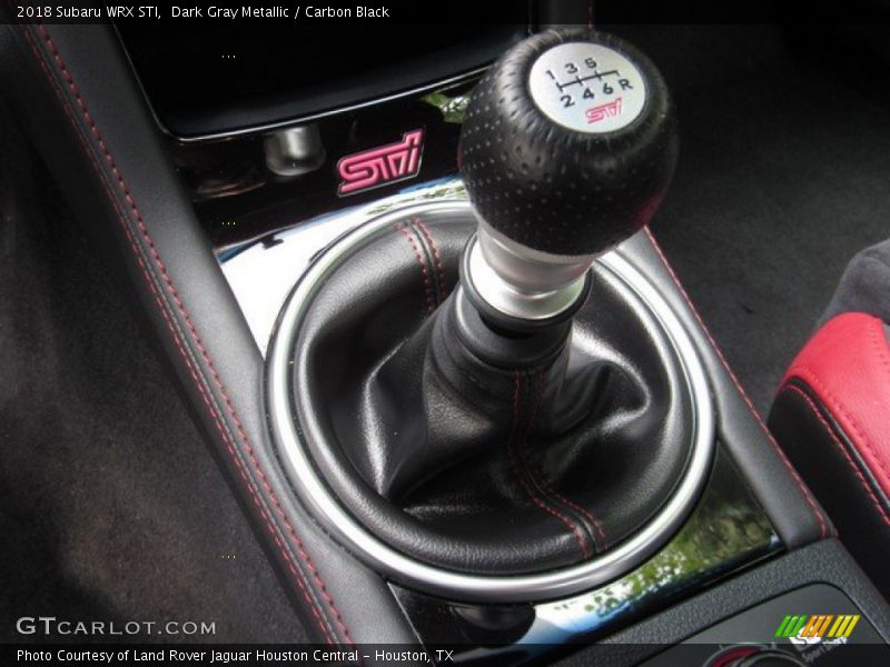  2018 WRX STI 6 Speed Manual Shifter