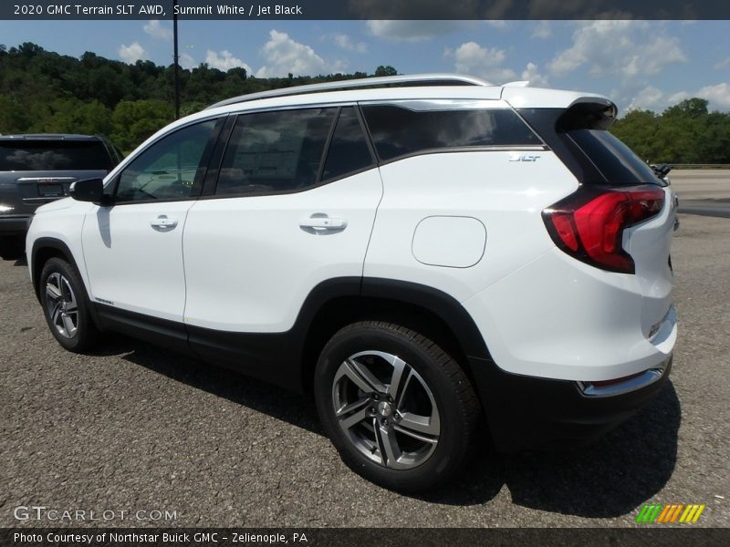 Summit White / Jet Black 2020 GMC Terrain SLT AWD