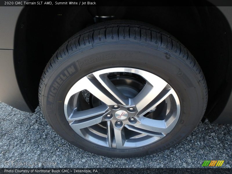 Summit White / Jet Black 2020 GMC Terrain SLT AWD