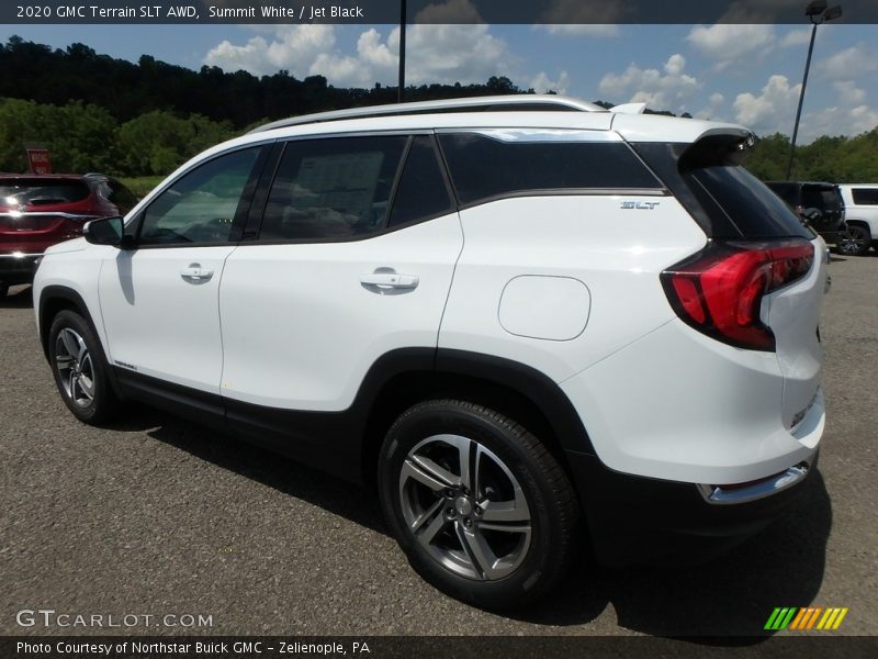 Summit White / Jet Black 2020 GMC Terrain SLT AWD