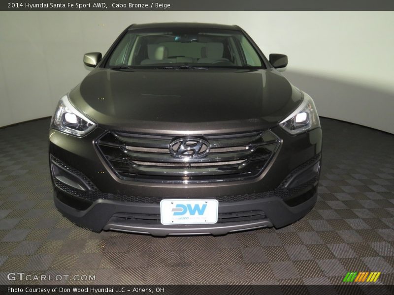 Cabo Bronze / Beige 2014 Hyundai Santa Fe Sport AWD