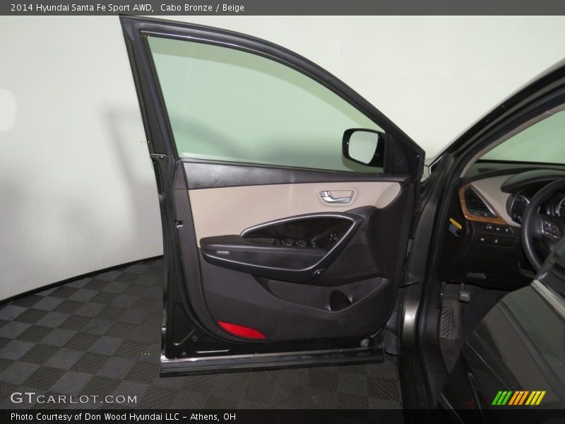 Cabo Bronze / Beige 2014 Hyundai Santa Fe Sport AWD