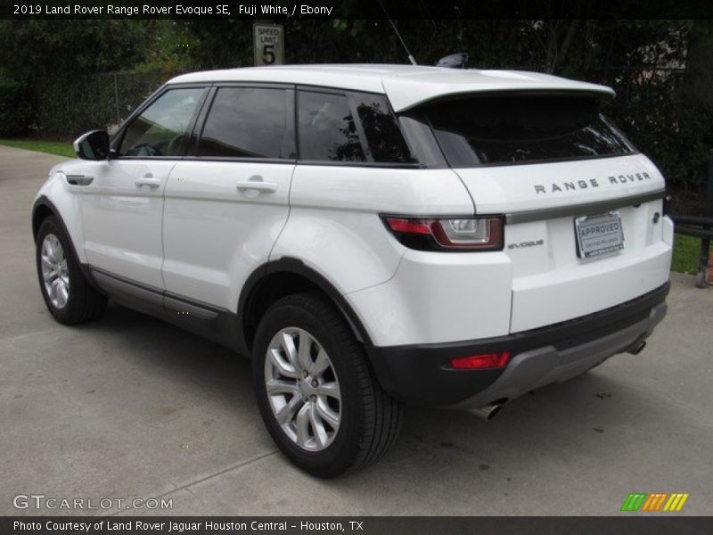 Fuji White / Ebony 2019 Land Rover Range Rover Evoque SE
