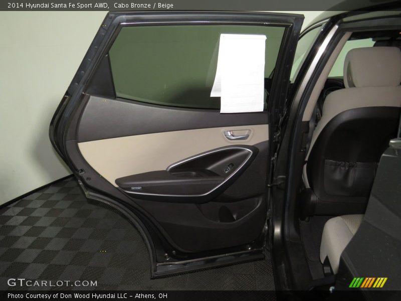 Cabo Bronze / Beige 2014 Hyundai Santa Fe Sport AWD