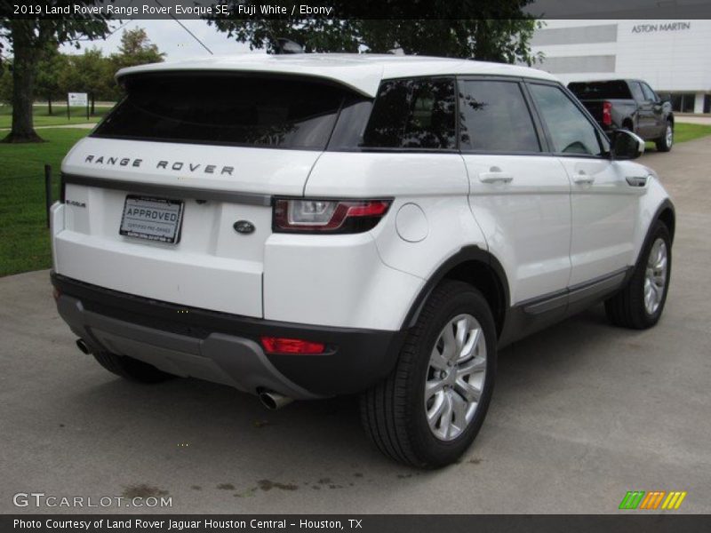Fuji White / Ebony 2019 Land Rover Range Rover Evoque SE