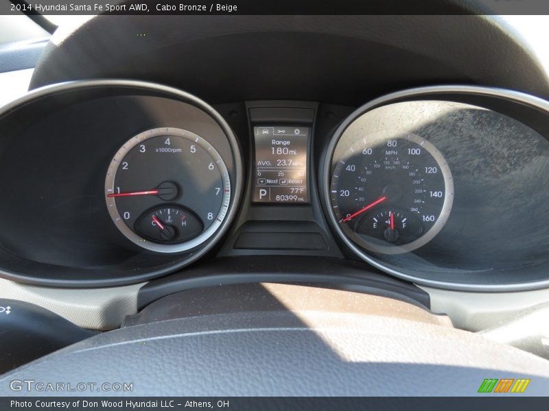 Cabo Bronze / Beige 2014 Hyundai Santa Fe Sport AWD