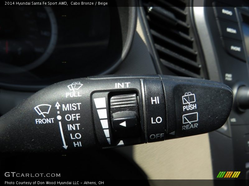 Cabo Bronze / Beige 2014 Hyundai Santa Fe Sport AWD