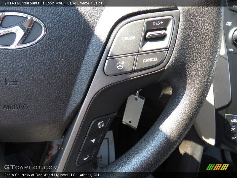 Cabo Bronze / Beige 2014 Hyundai Santa Fe Sport AWD