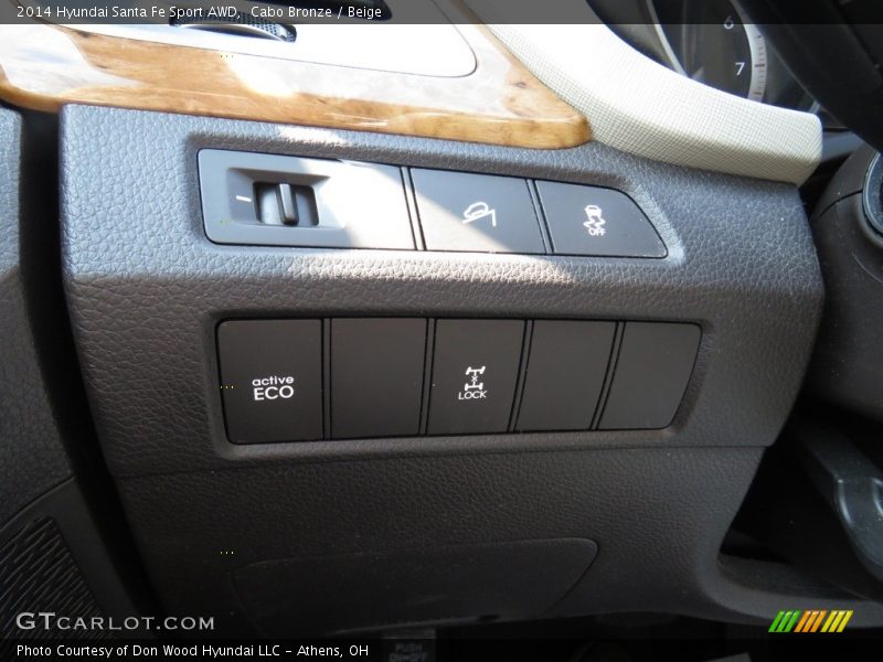 Cabo Bronze / Beige 2014 Hyundai Santa Fe Sport AWD