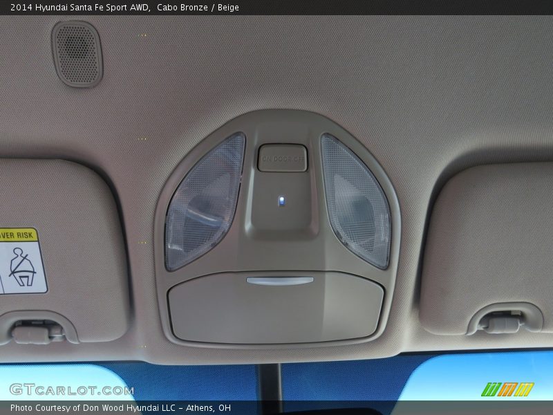 Cabo Bronze / Beige 2014 Hyundai Santa Fe Sport AWD