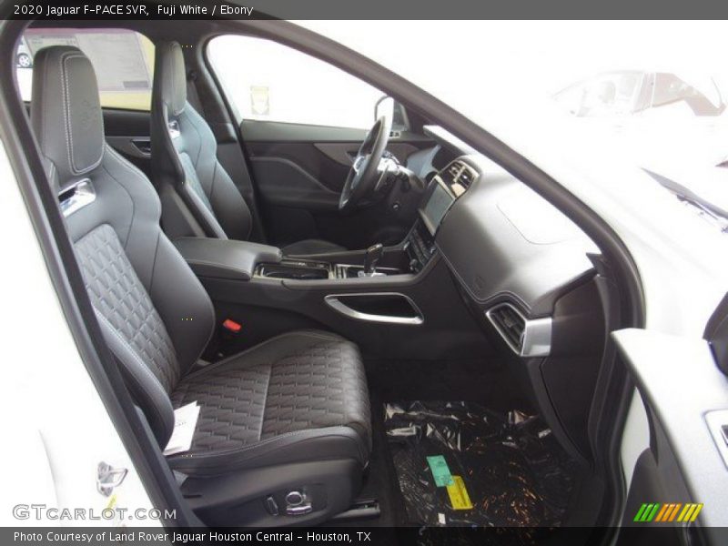 Front Seat of 2020 F-PACE SVR