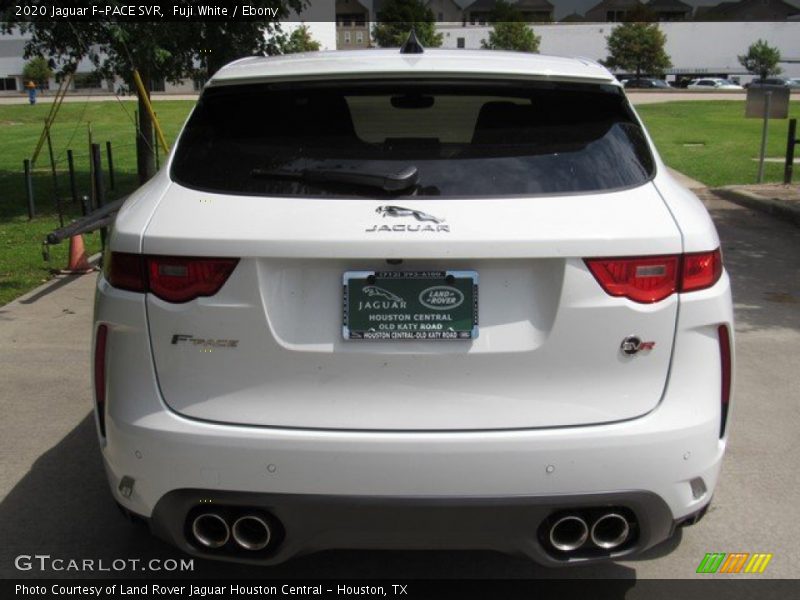 Fuji White / Ebony 2020 Jaguar F-PACE SVR