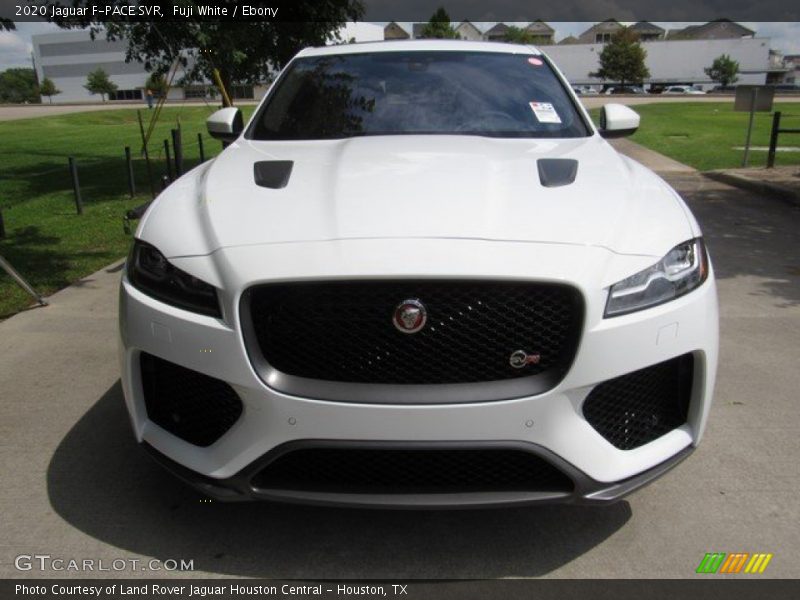 Fuji White / Ebony 2020 Jaguar F-PACE SVR