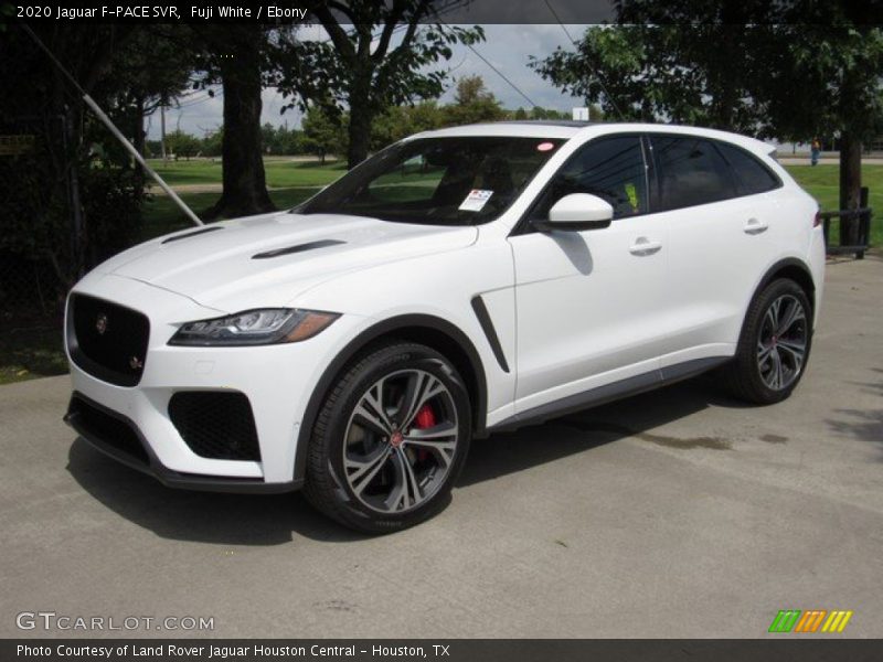 Front 3/4 View of 2020 F-PACE SVR