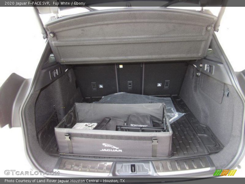  2020 F-PACE SVR Trunk