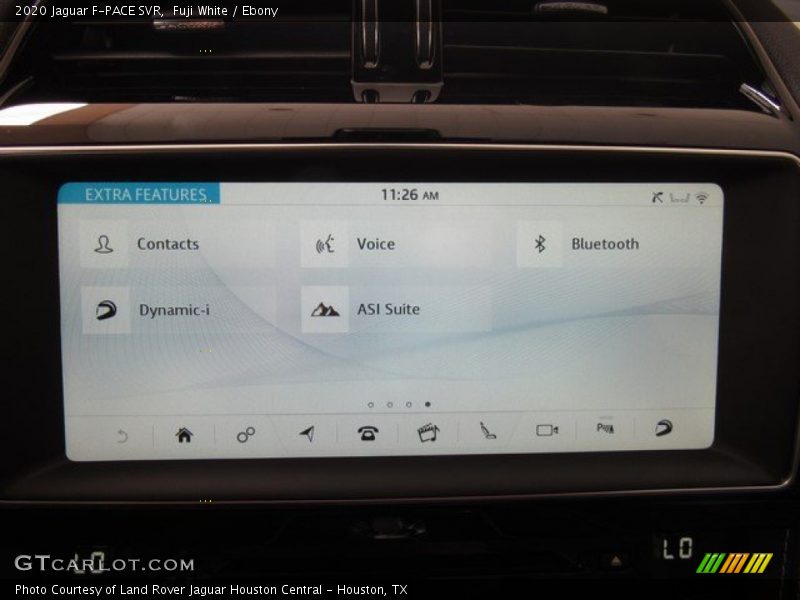 Controls of 2020 F-PACE SVR