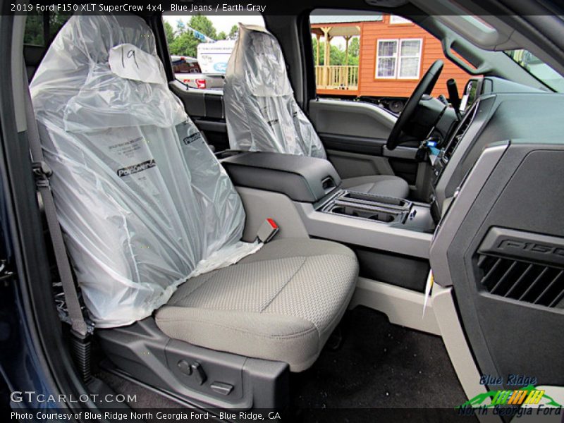 Blue Jeans / Earth Gray 2019 Ford F150 XLT SuperCrew 4x4