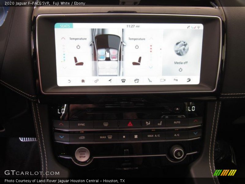 Controls of 2020 F-PACE SVR