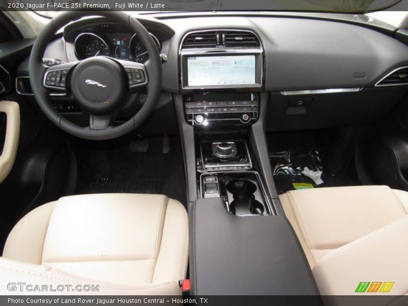 Dashboard of 2020 F-PACE 25t Premium