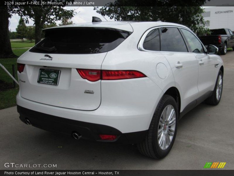 Fuji White / Latte 2020 Jaguar F-PACE 25t Premium