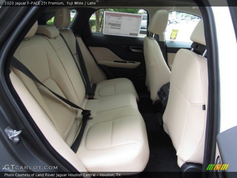 Rear Seat of 2020 F-PACE 25t Premium