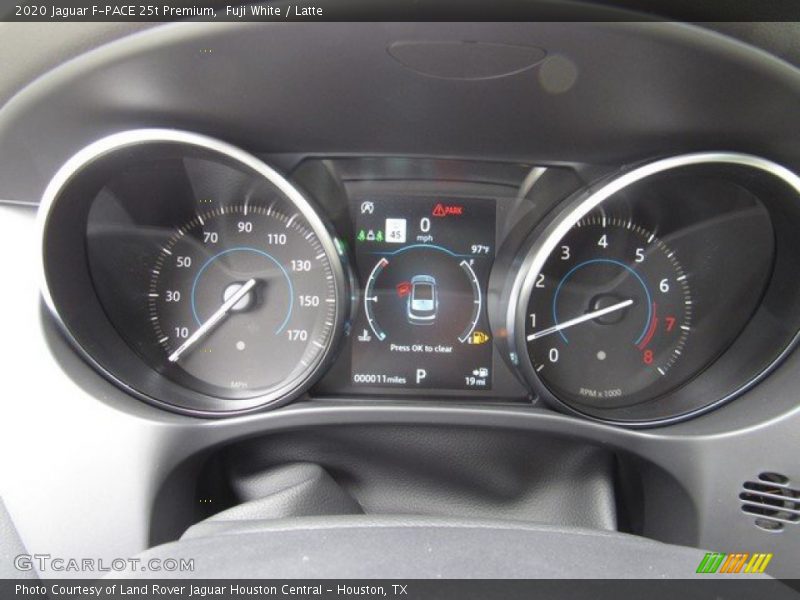  2020 F-PACE 25t Premium 25t Premium Gauges