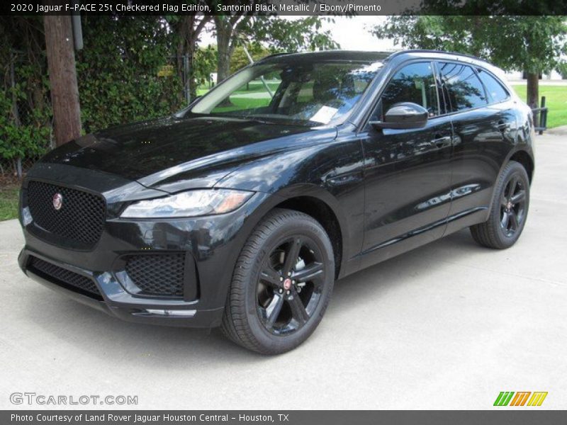 Front 3/4 View of 2020 F-PACE 25t Checkered Flag Edition