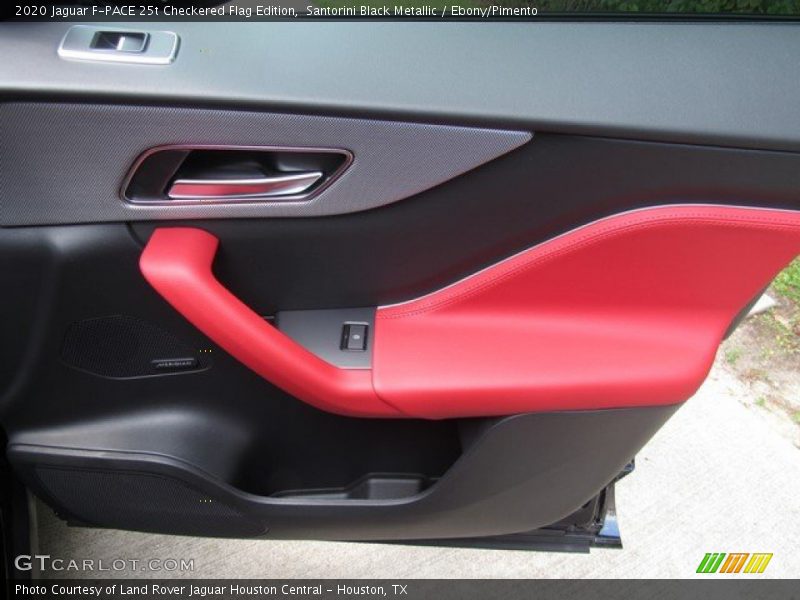 Door Panel of 2020 F-PACE 25t Checkered Flag Edition