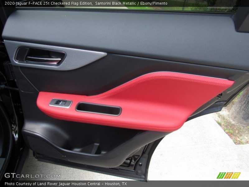 Door Panel of 2020 F-PACE 25t Checkered Flag Edition