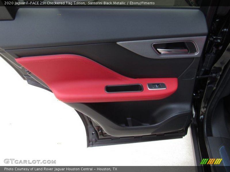Door Panel of 2020 F-PACE 25t Checkered Flag Edition
