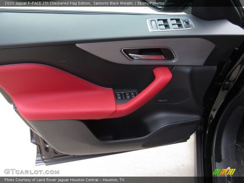 Door Panel of 2020 F-PACE 25t Checkered Flag Edition