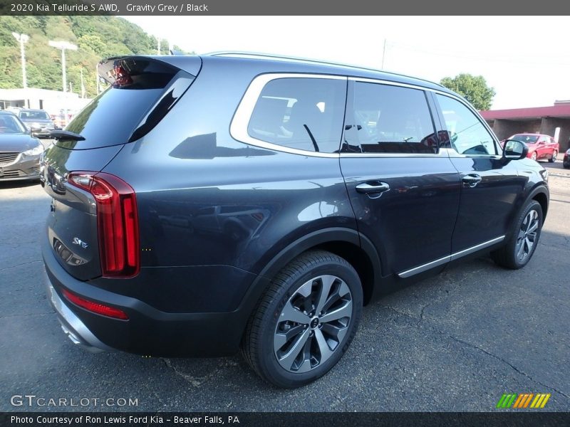 Gravity Grey / Black 2020 Kia Telluride S AWD