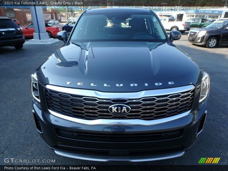 Gravity Grey / Black 2020 Kia Telluride S AWD