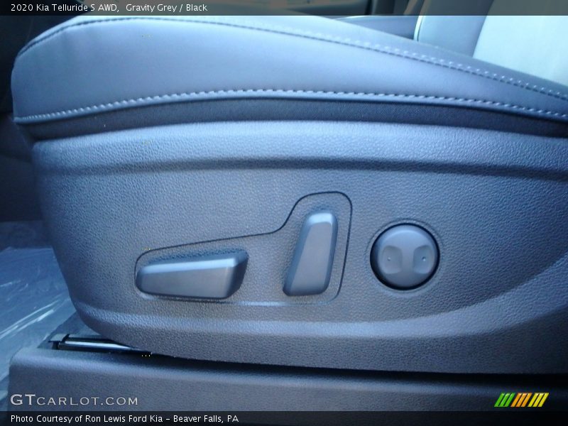 Gravity Grey / Black 2020 Kia Telluride S AWD
