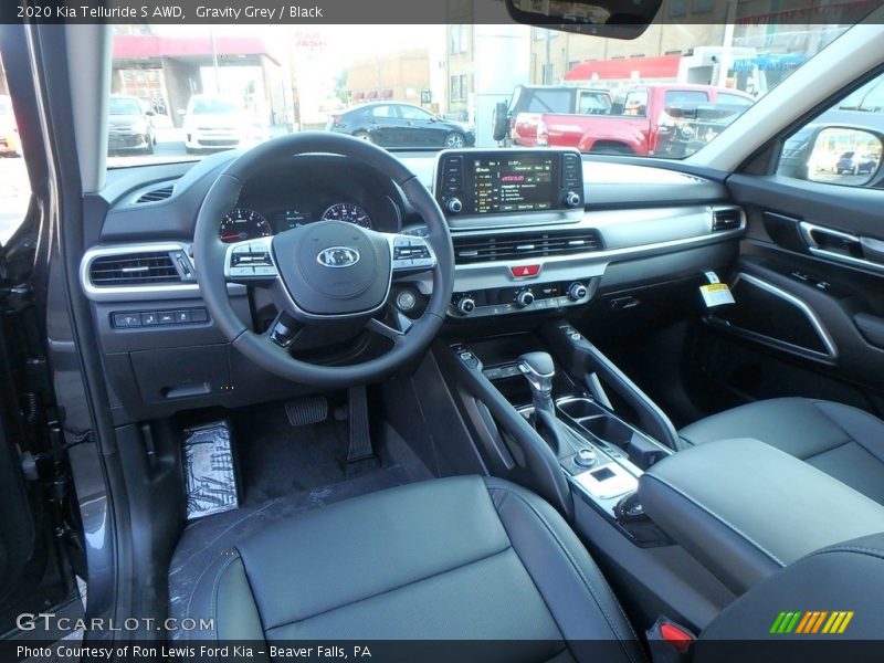  2020 Telluride S AWD Black Interior