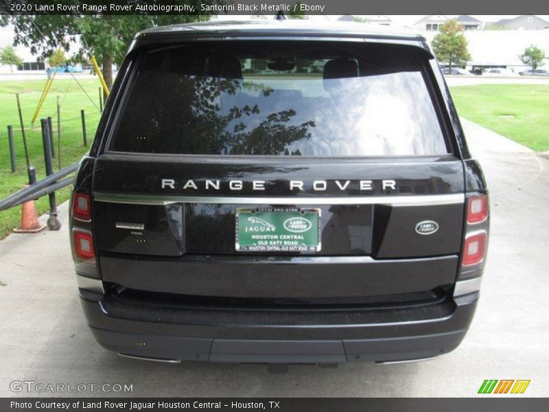 Santorini Black Metallic / Ebony 2020 Land Rover Range Rover Autobiography
