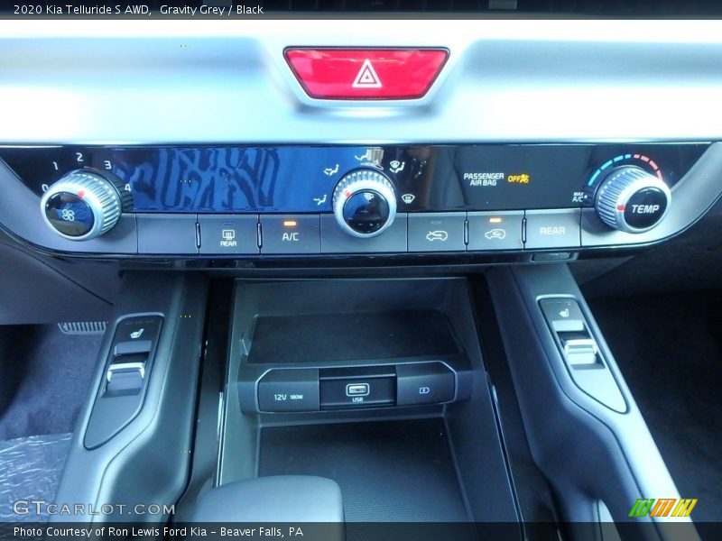Controls of 2020 Telluride S AWD