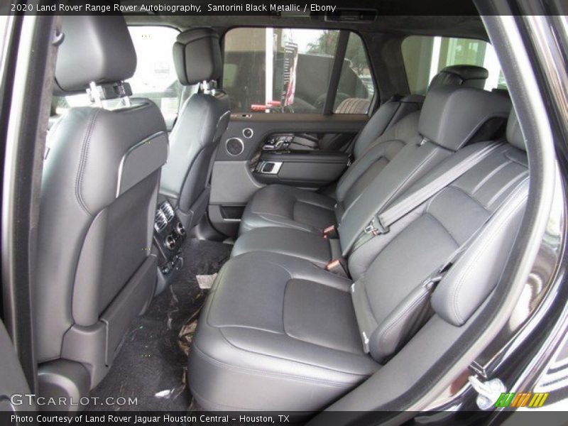 Rear Seat of 2020 Range Rover Autobiography