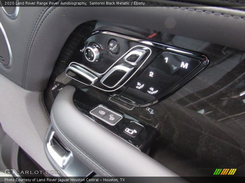 Controls of 2020 Range Rover Autobiography