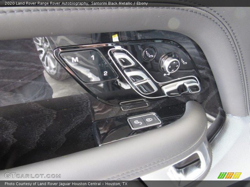 Controls of 2020 Range Rover Autobiography