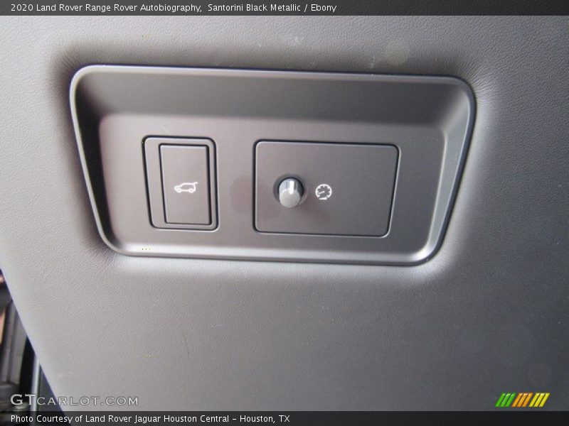 Controls of 2020 Range Rover Autobiography
